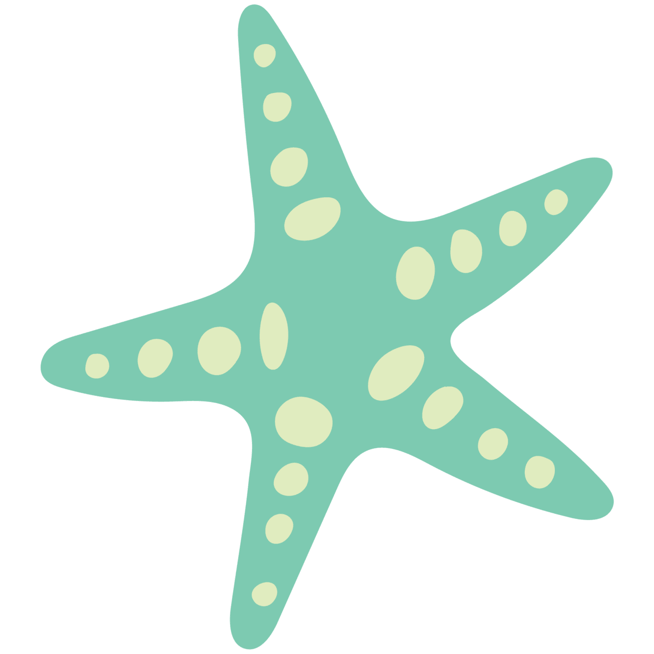 Starfish pin page clipart clip art