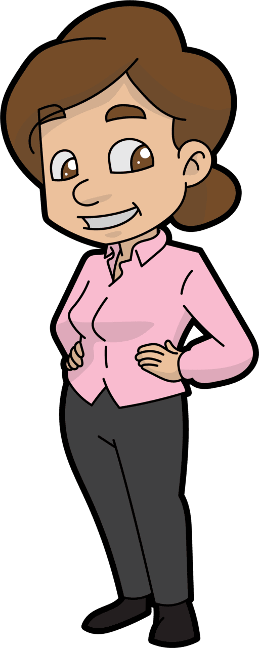 Super mom cartoon vector image clipart