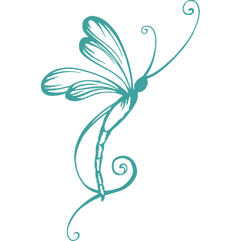 Dragonfly art stick clipart picture