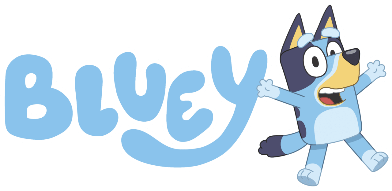 Bluey logo clipart