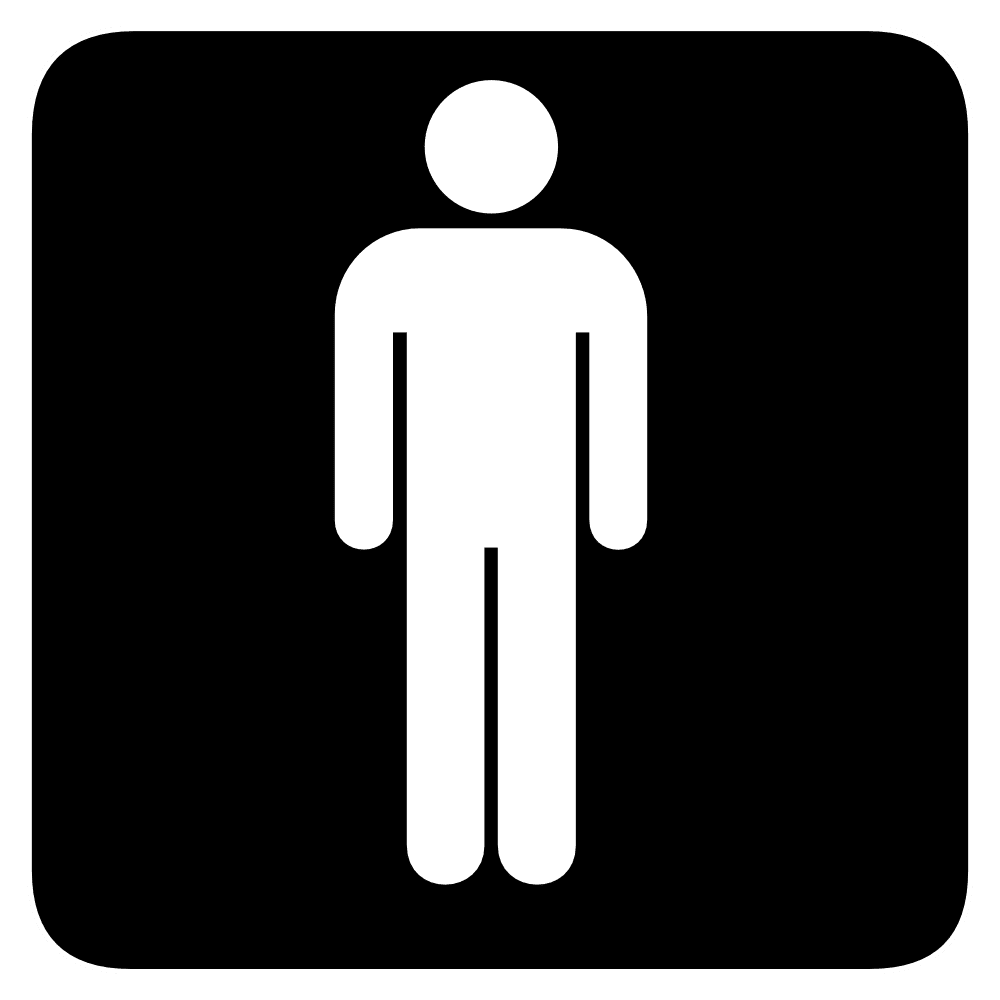 Labels clipart aiga toilet men bg picture