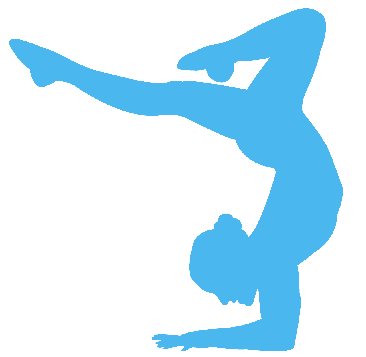 Gymnastics pin page clipart clip art 2