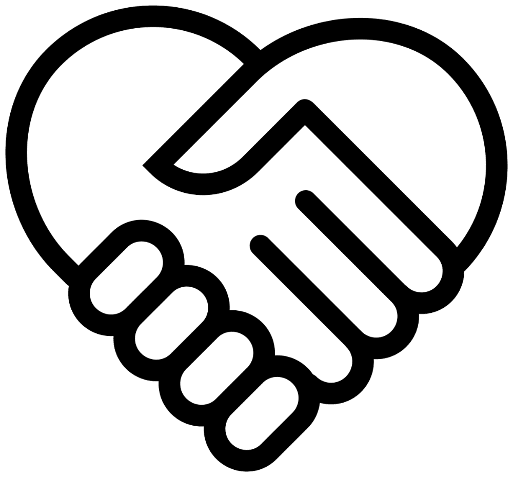 Handshake heart hand shake wikimedia mons clipart free