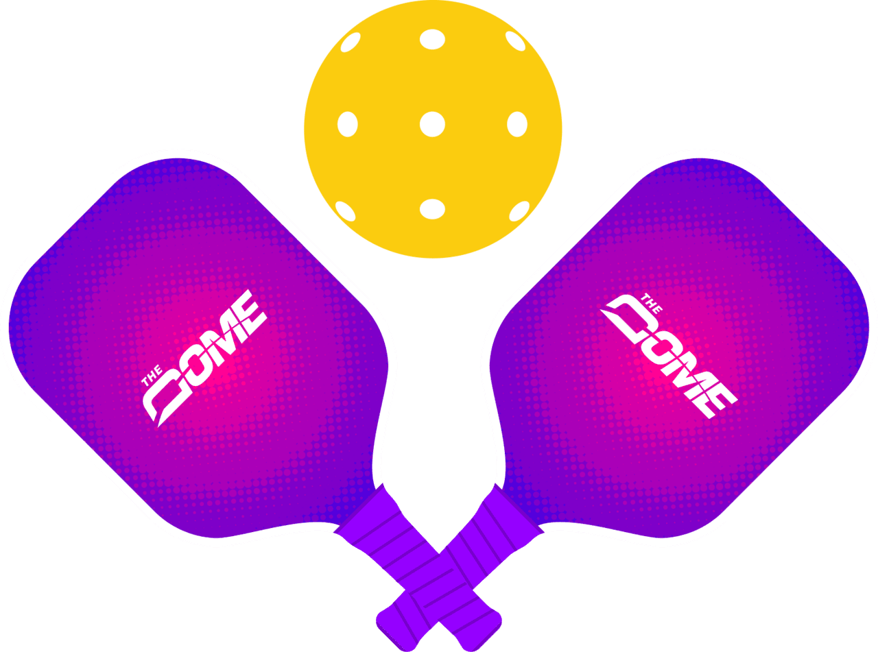 Pickleball the dome clipart transparent