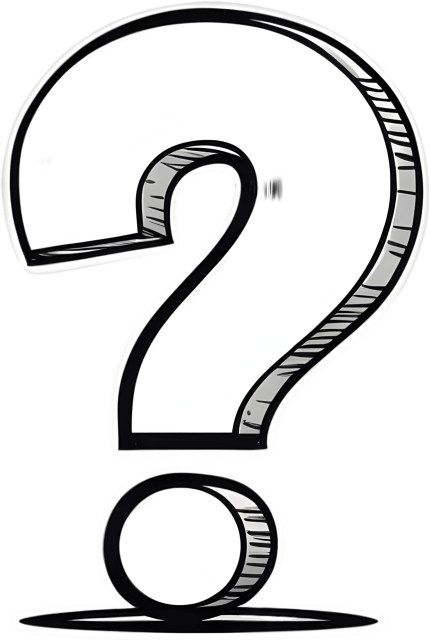 With question mark clipart background
