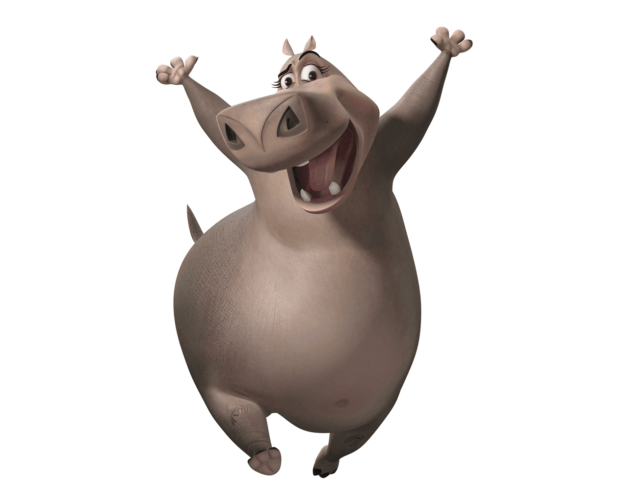 Hippo madagascar printable clipart picture