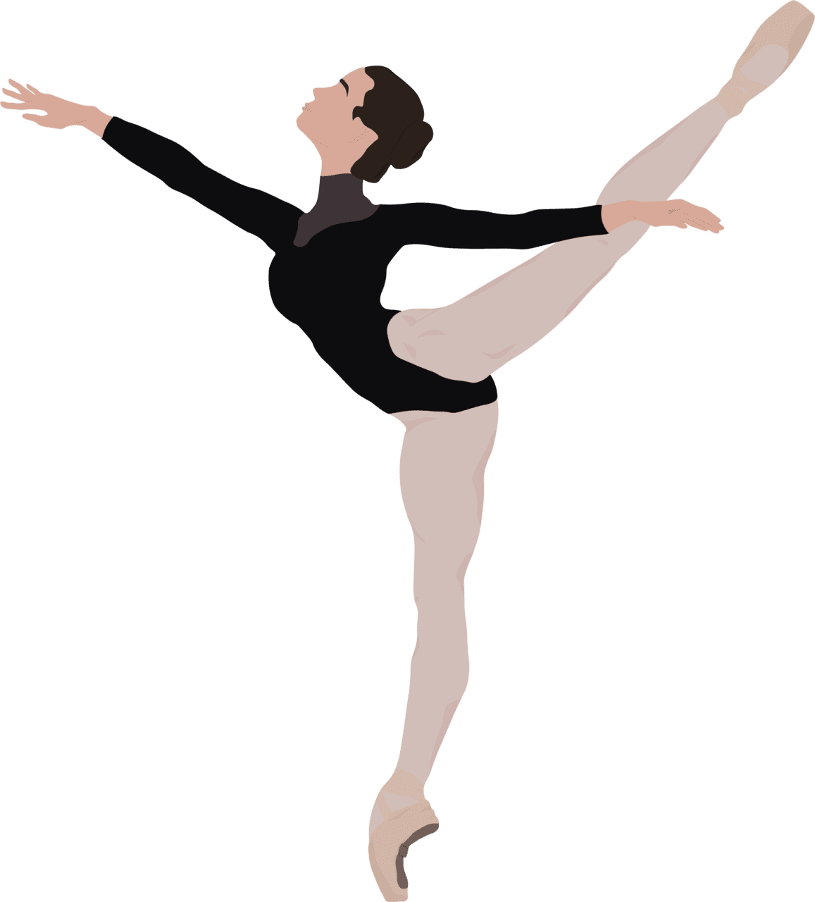 Gymnastics bailarina clipart background