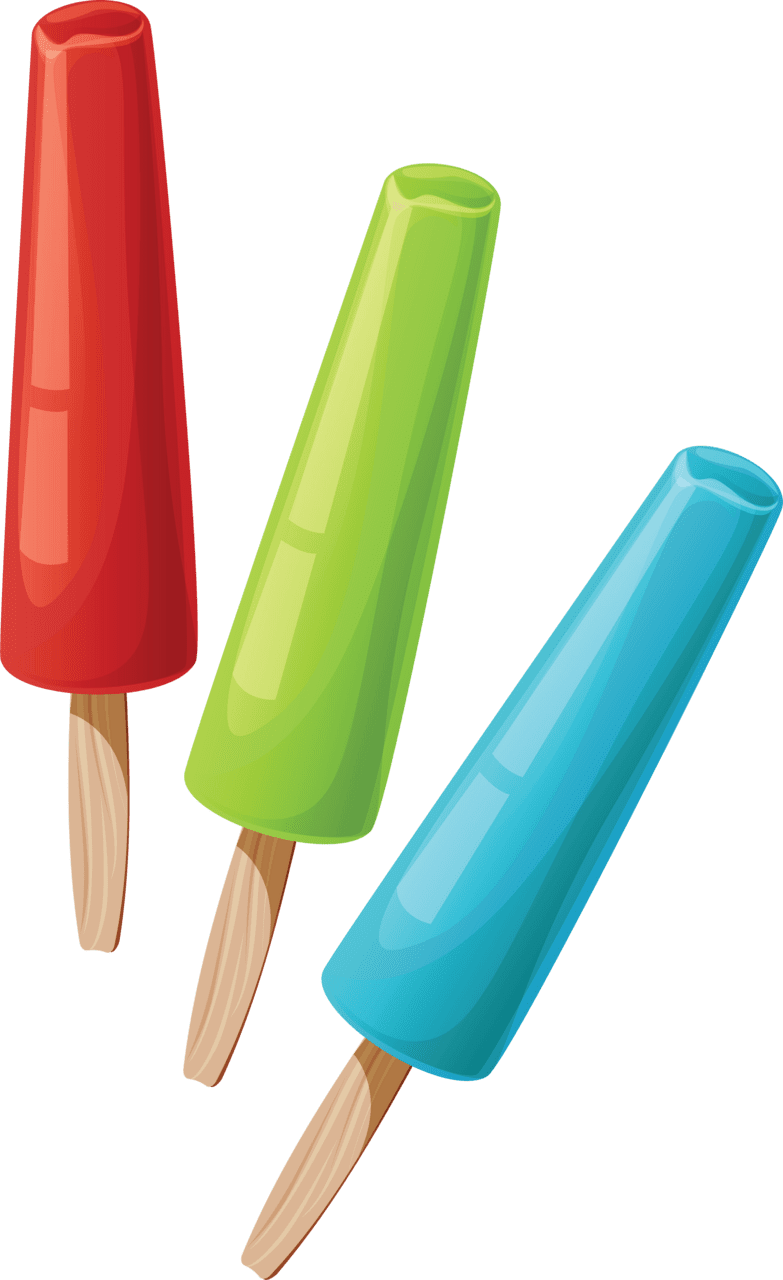 Popsicle ice cream clipart transparent