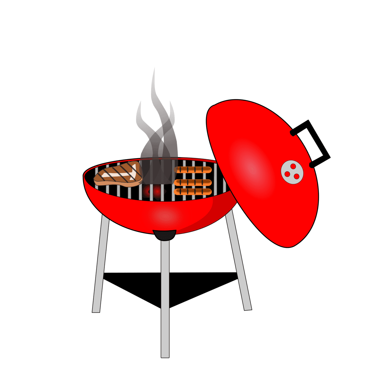 Bbq clipart for arts vector