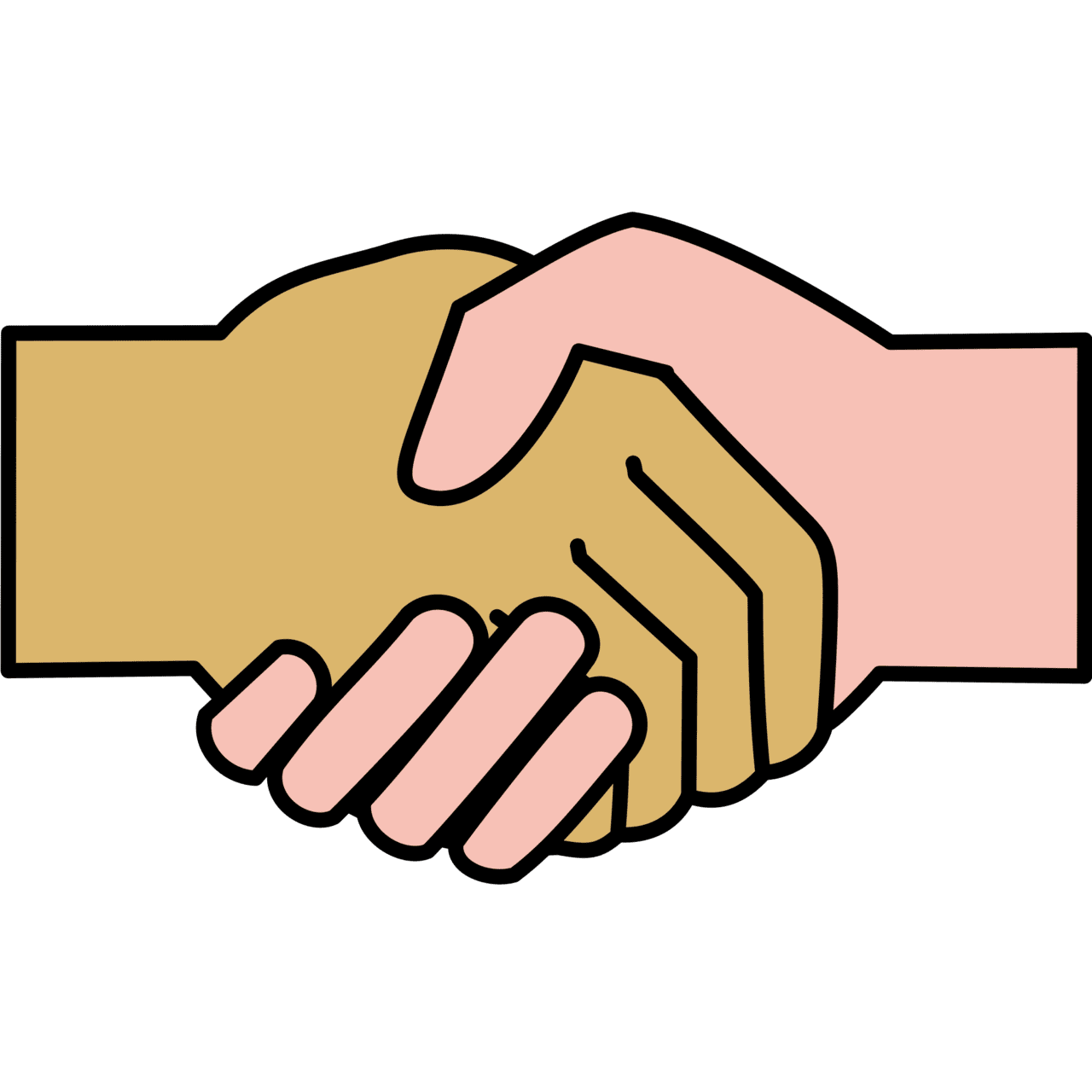 Handshake clipart background