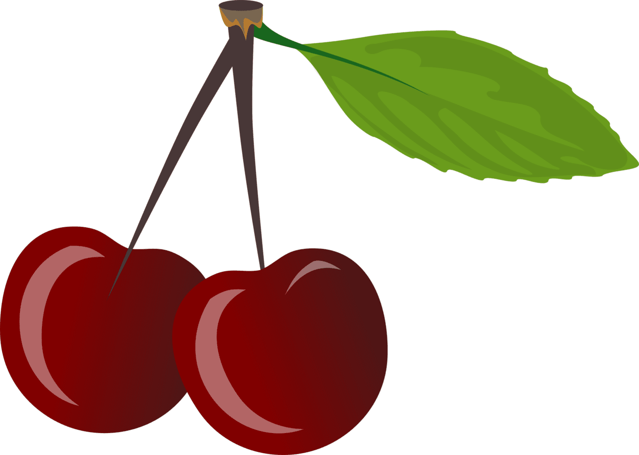 Cherry pin page clipart transparent