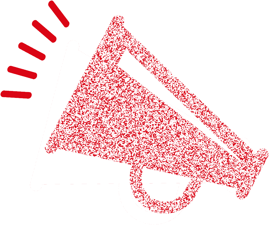 Megaphone the institute clipart vector