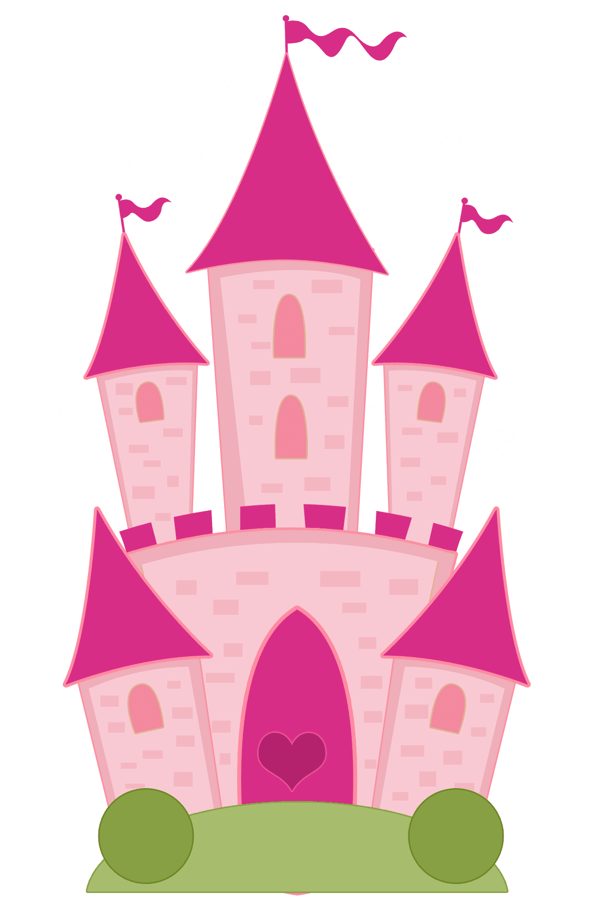 Castle crafts felting projects clipart transparent