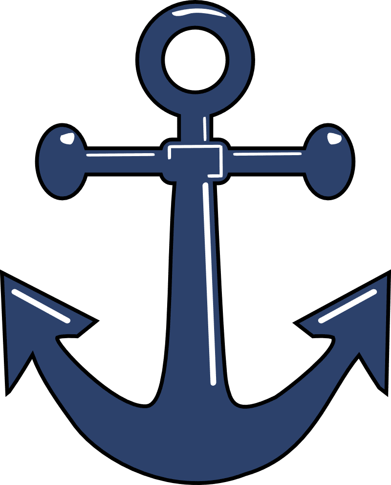 Anchor pin page clipart picture