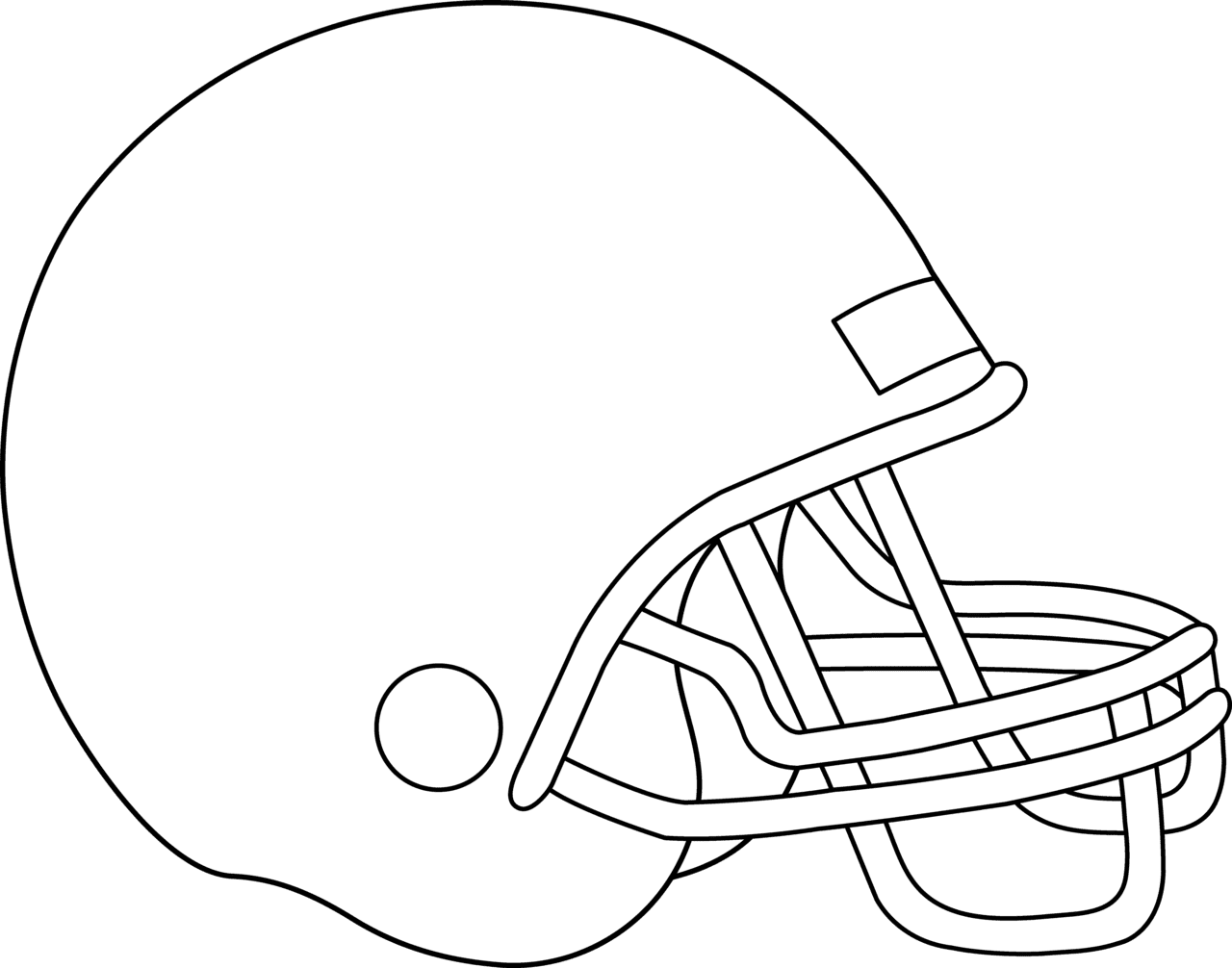 Football helmet pin page clipart background