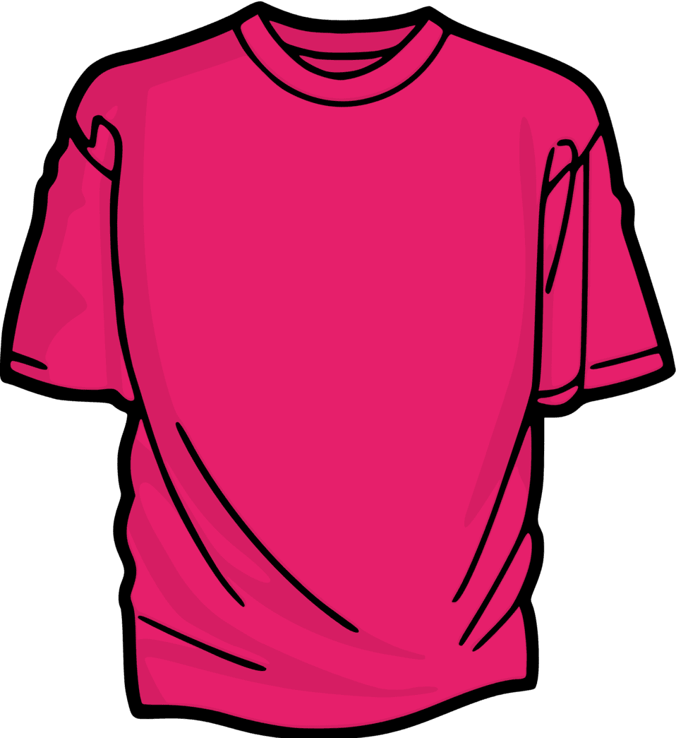 Clipart image pink shirt id