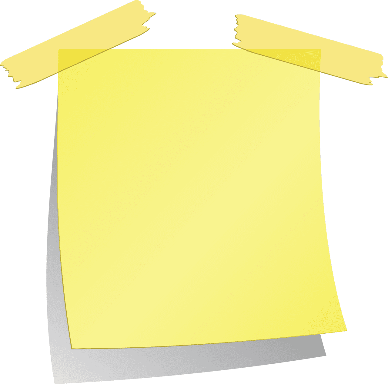 Reminder sticky note images clipart