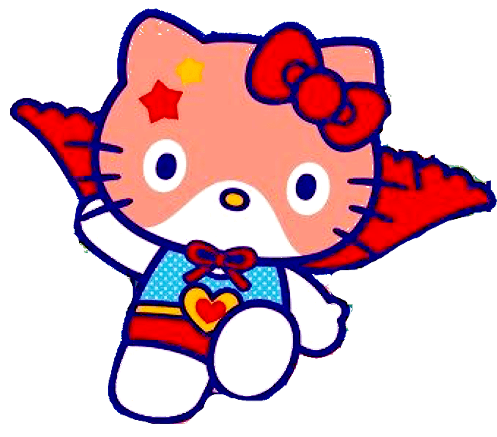 Hello kitty pin page clipart transparent 3