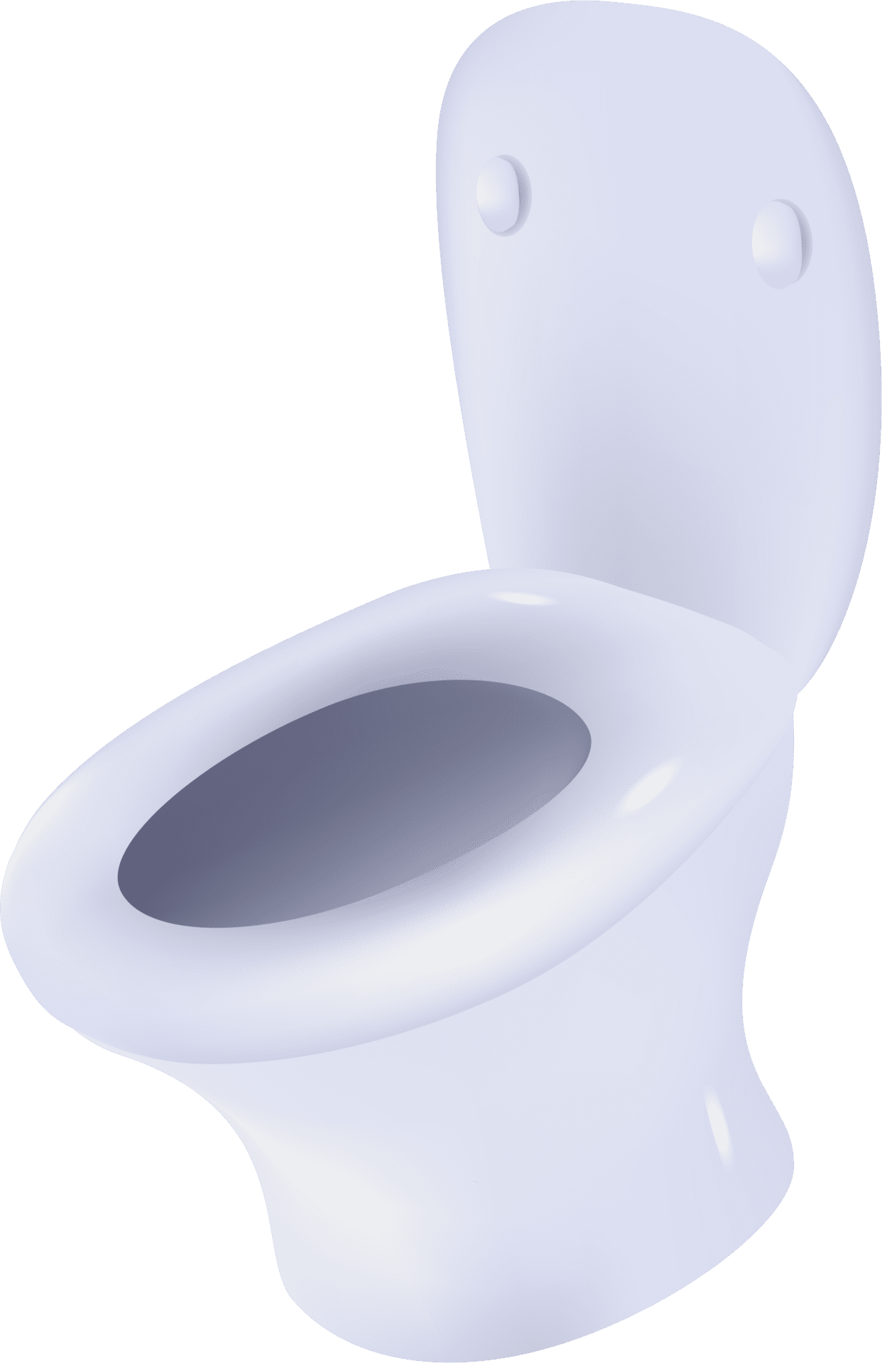 Toilet cute element clipart transparent