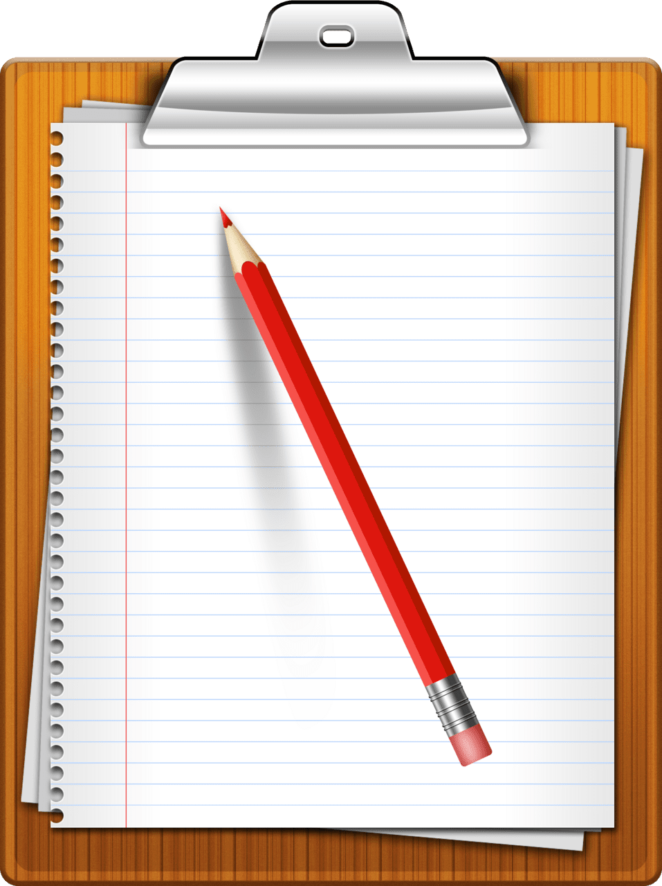 Pen clipboard set to images clipart