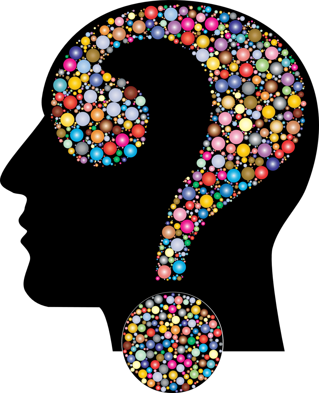 Question pin page clipart logo 3