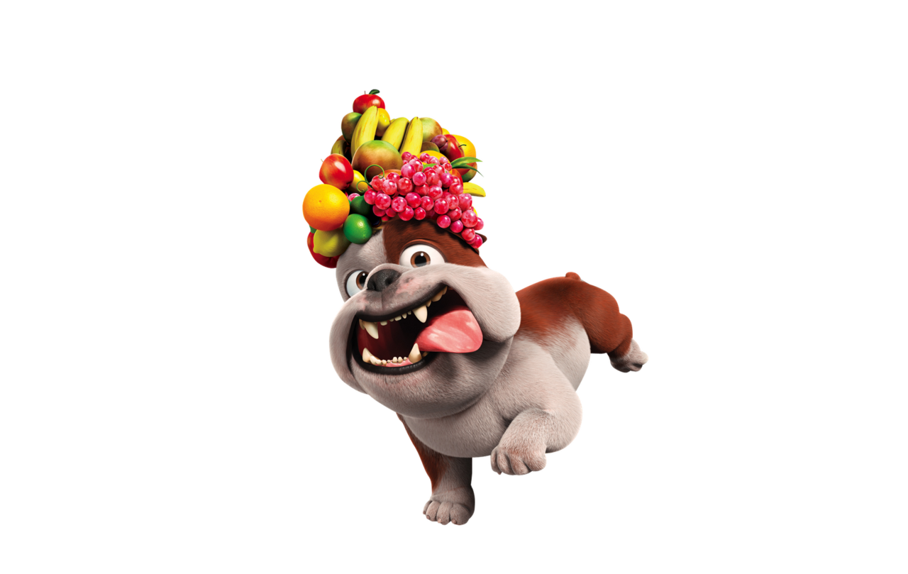 Bulldog pin page clipart picture 2