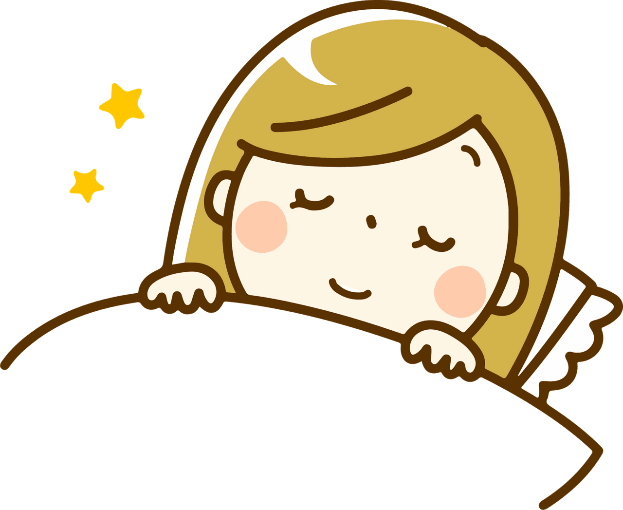 Sleeping quiet clipart images