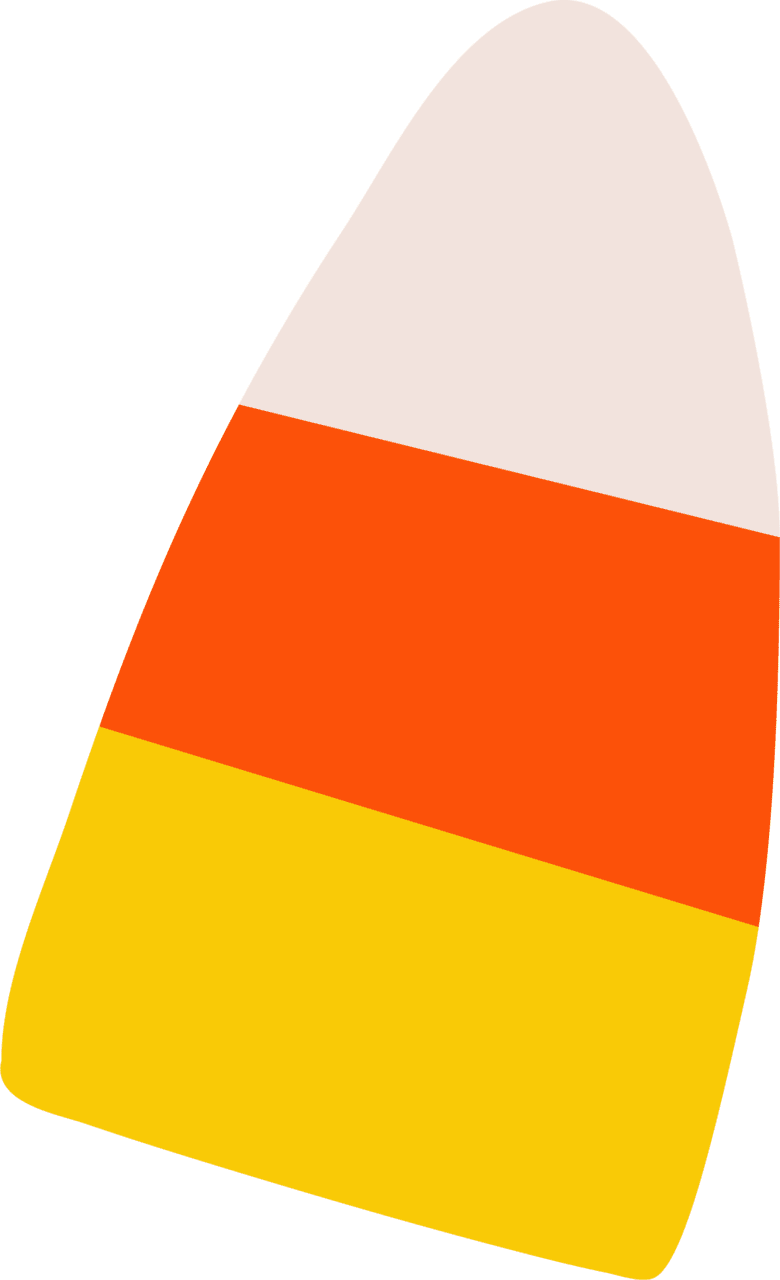 Candy corn cut clipart photo