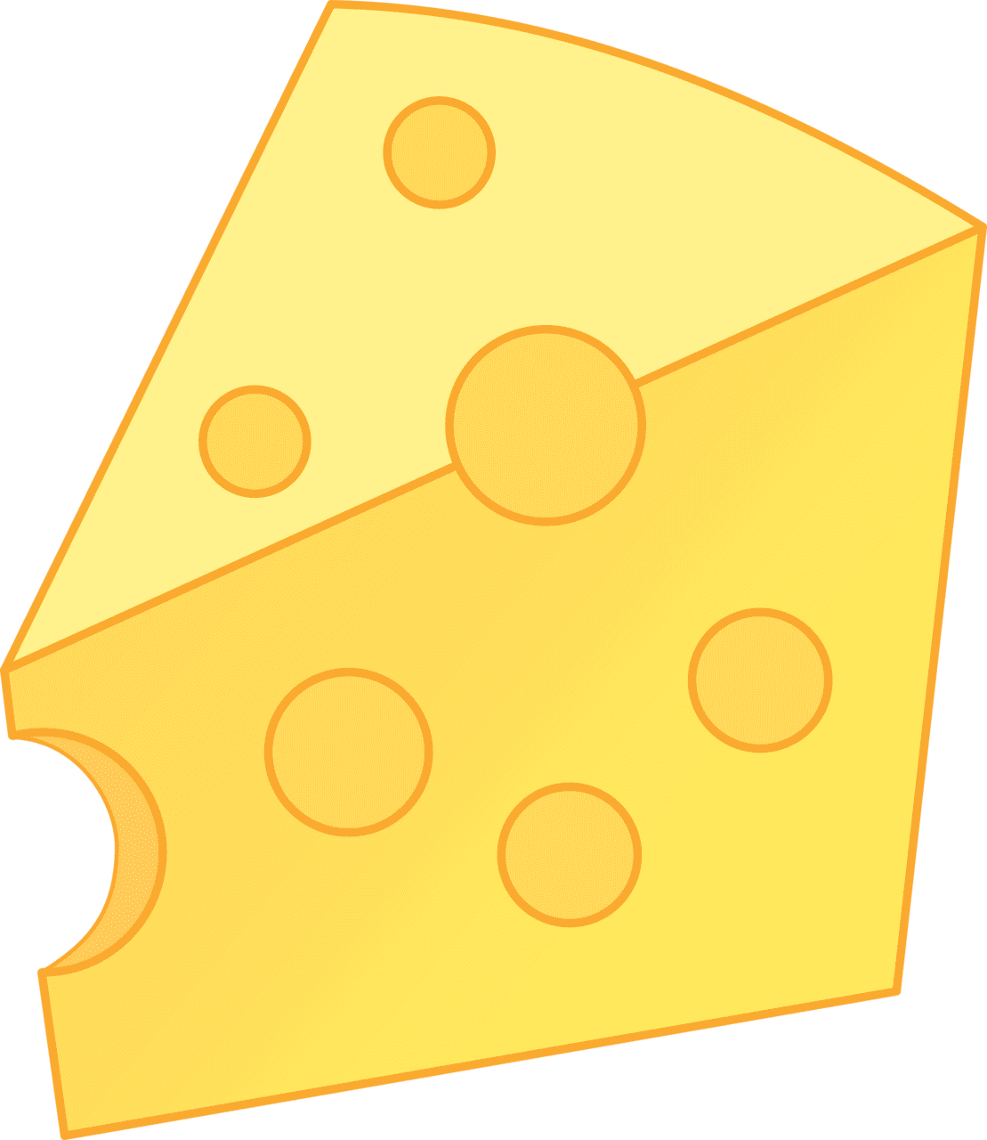 Piece of cheese vector art image photo cc images clipart