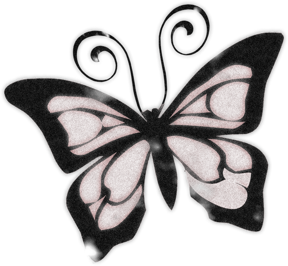 Butterfly black and white vintage grunge paper corresponding hope you enjoy them clipart vector