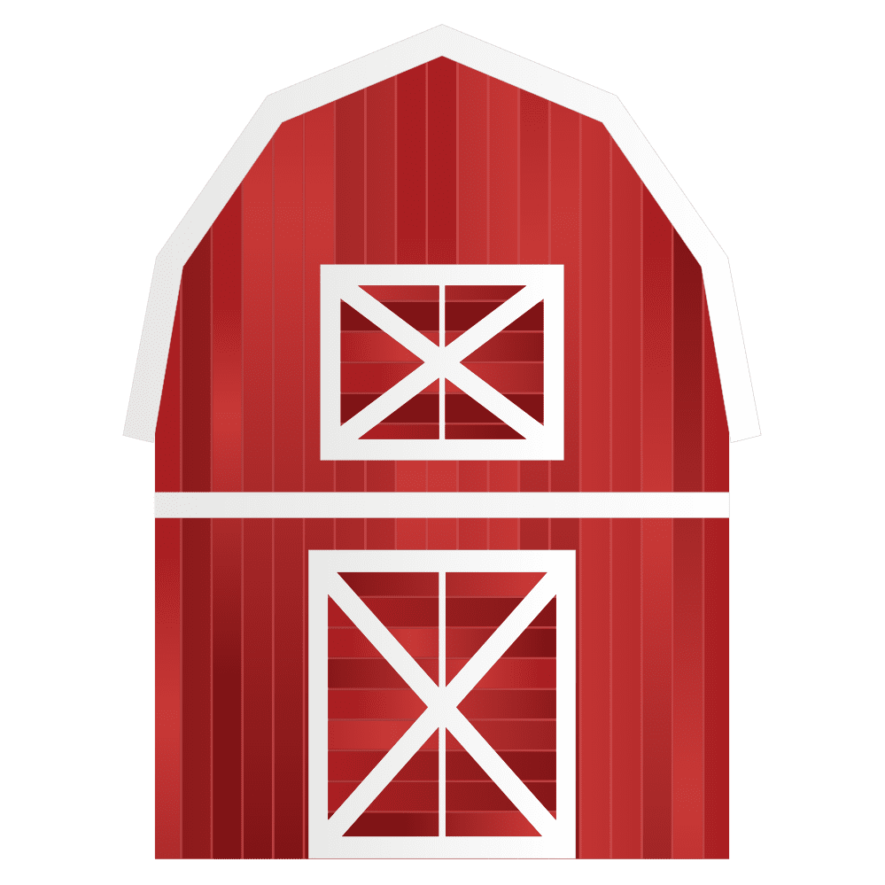 Red barn clipart clip art