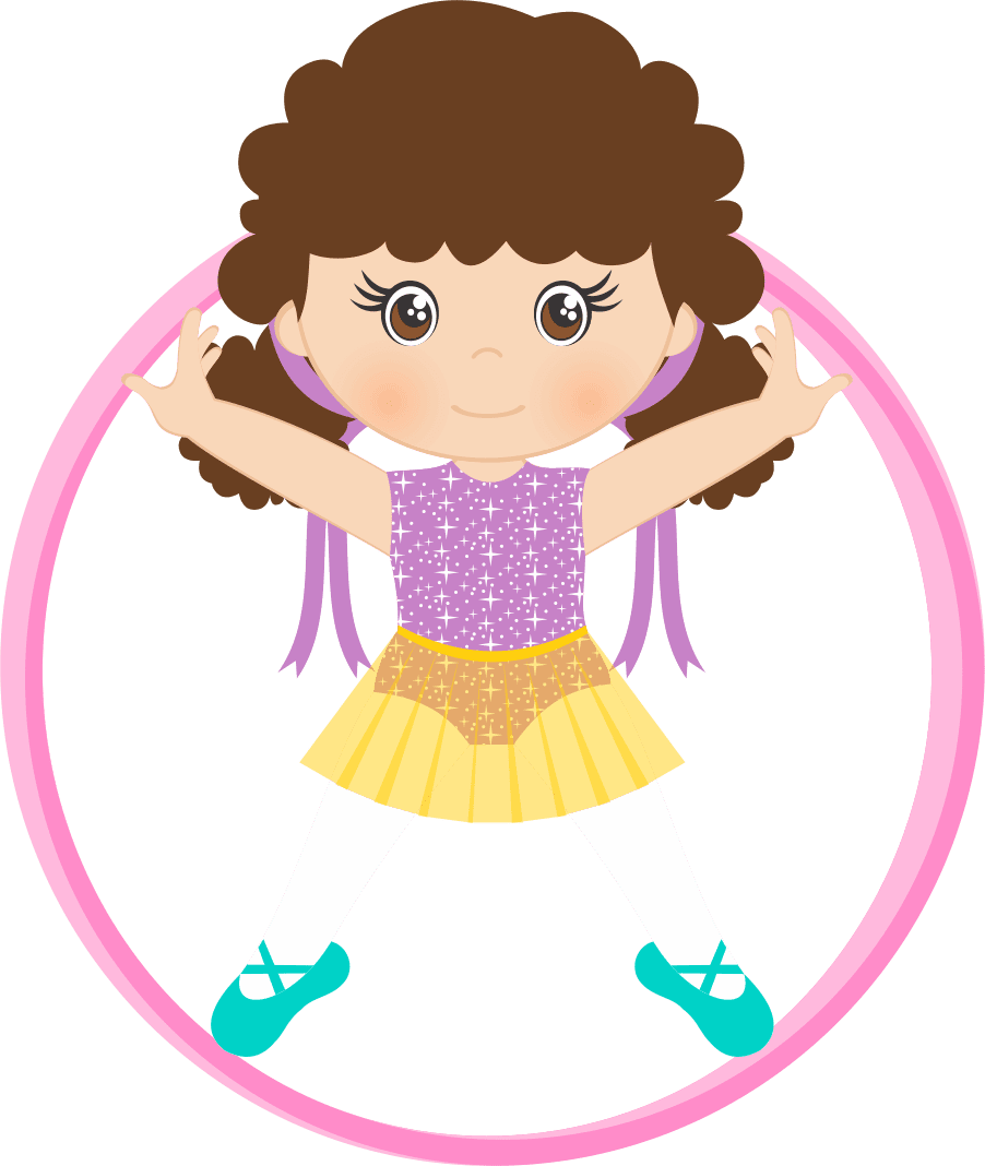 Gymnastics pin page clipart transparent 4