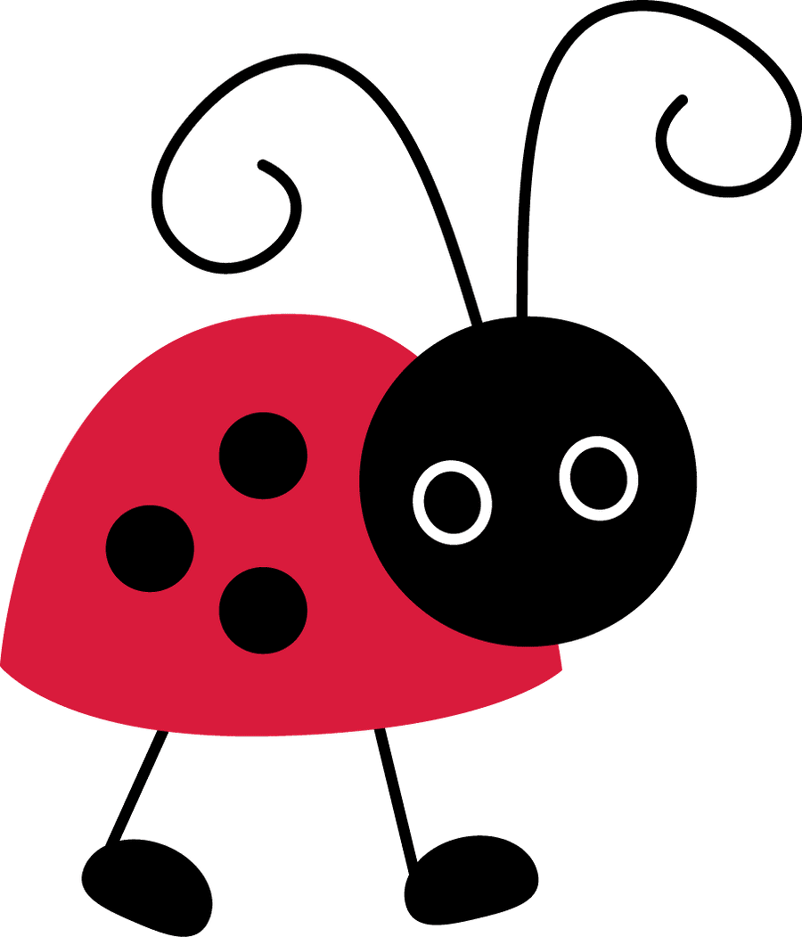 Ladybug pin page clipart clip art 2