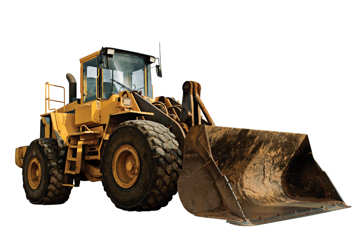 Tractor bulldozer clipart image