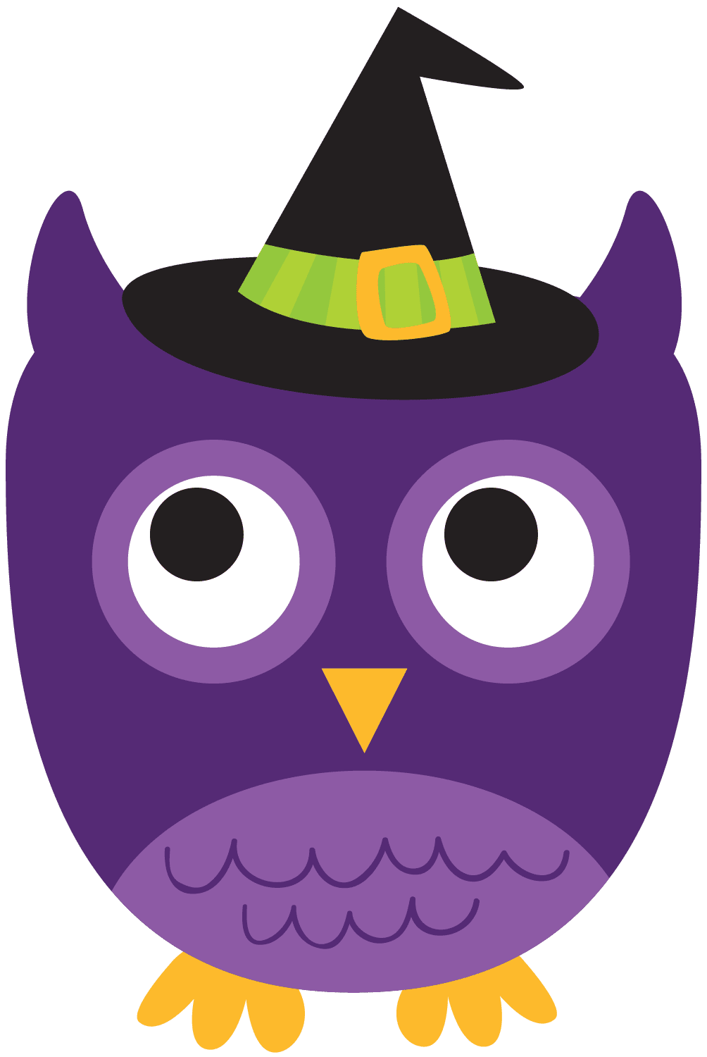 Cute halloween pin page clipart vector