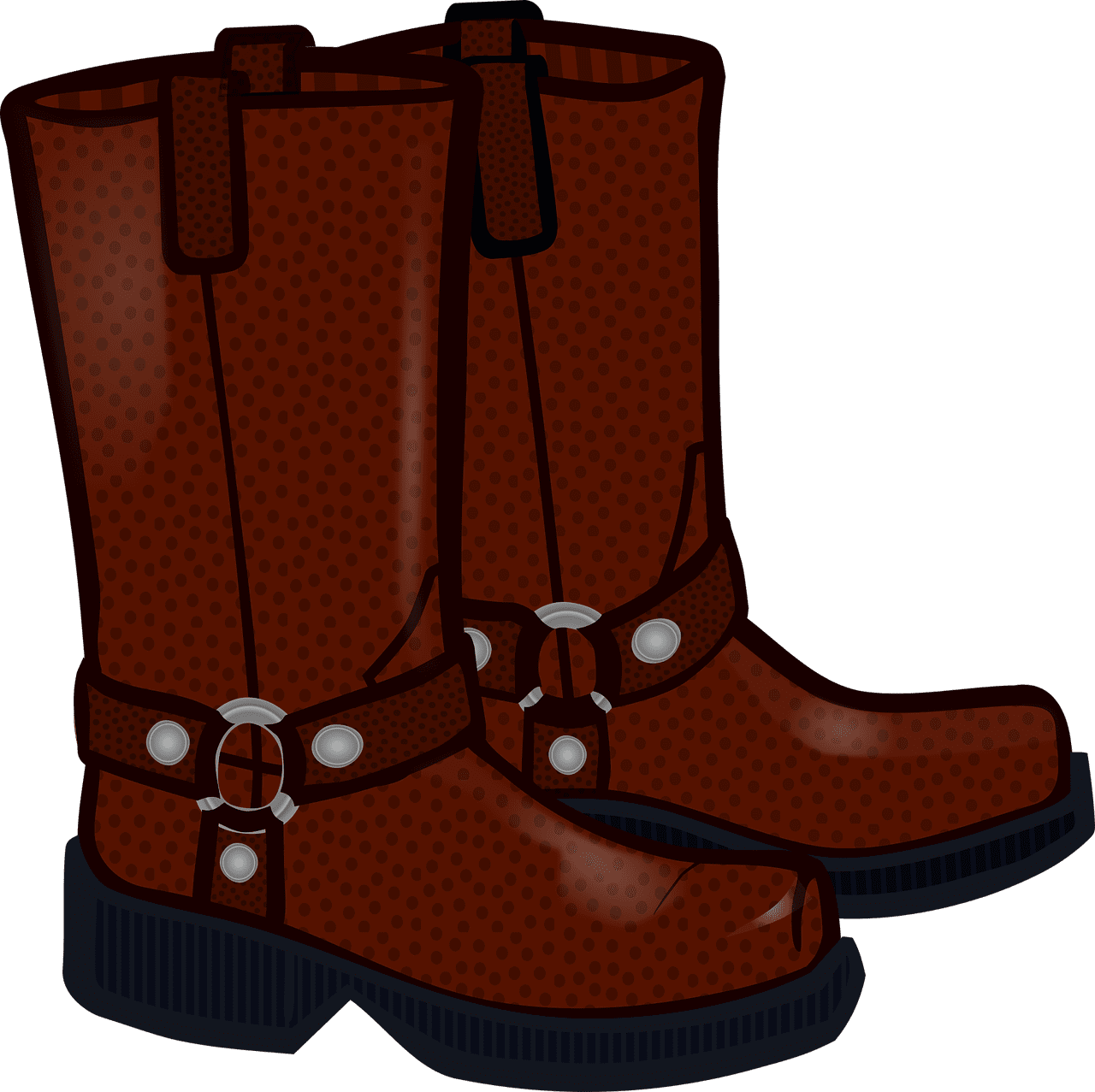 Cowgirl boots clothes ladies vector graphic clipart