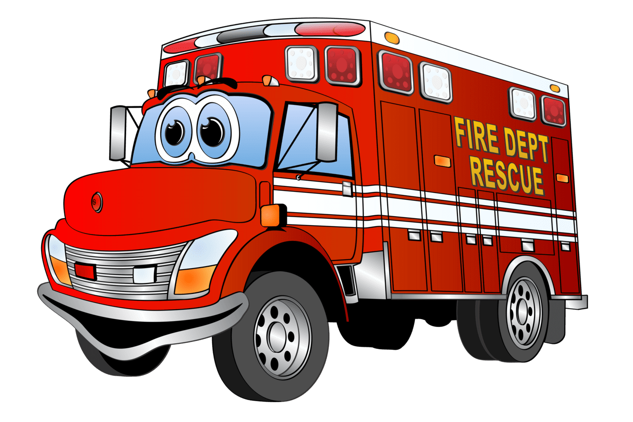 Fire truck cartoon clipart clip art