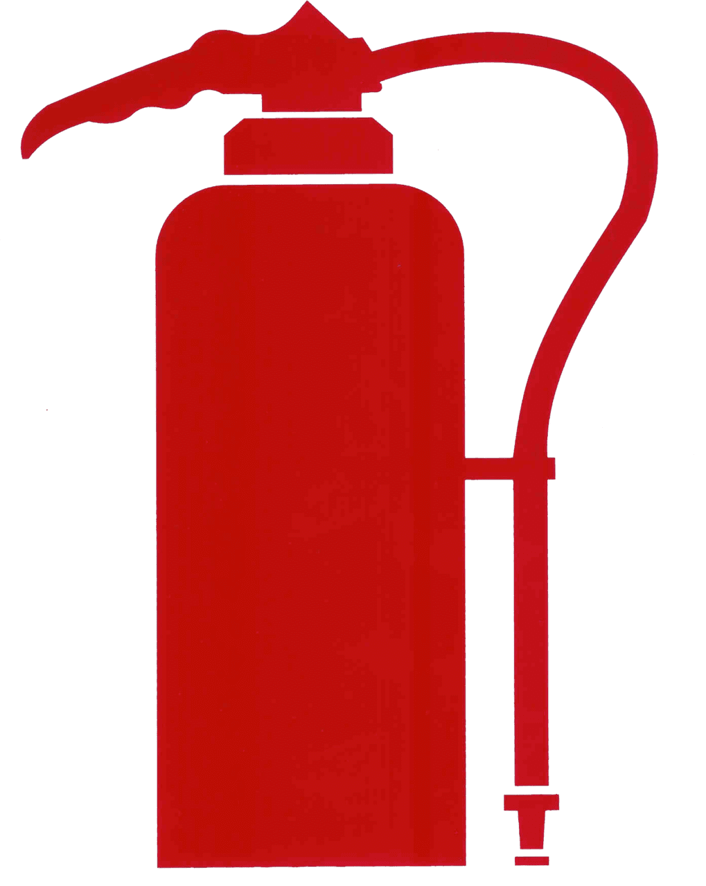 Fire truck extinguisher clipart image