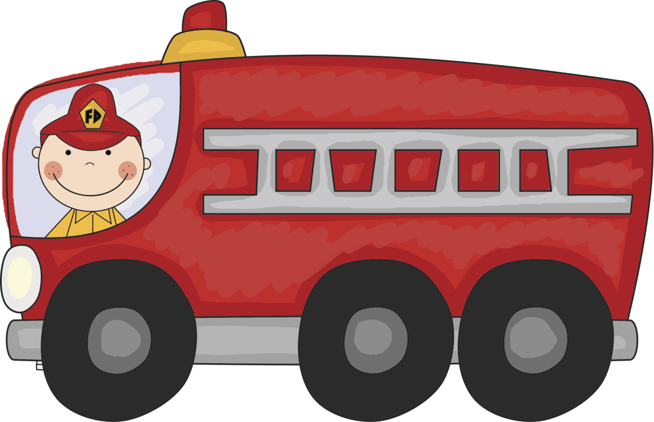 Firefighter vintage fire truck clipart panda images cwzgoa suggest