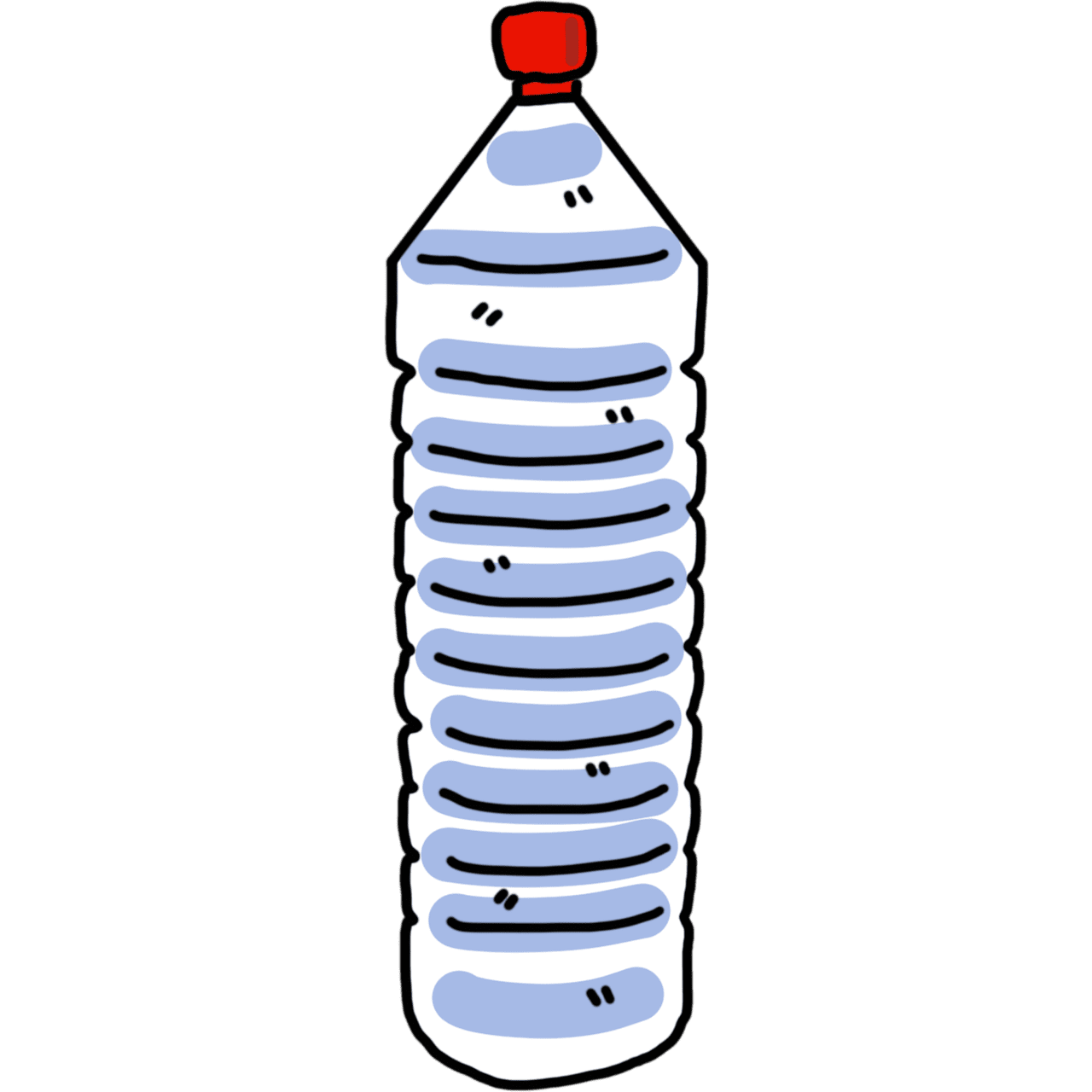 Water bottle plastic image clipart