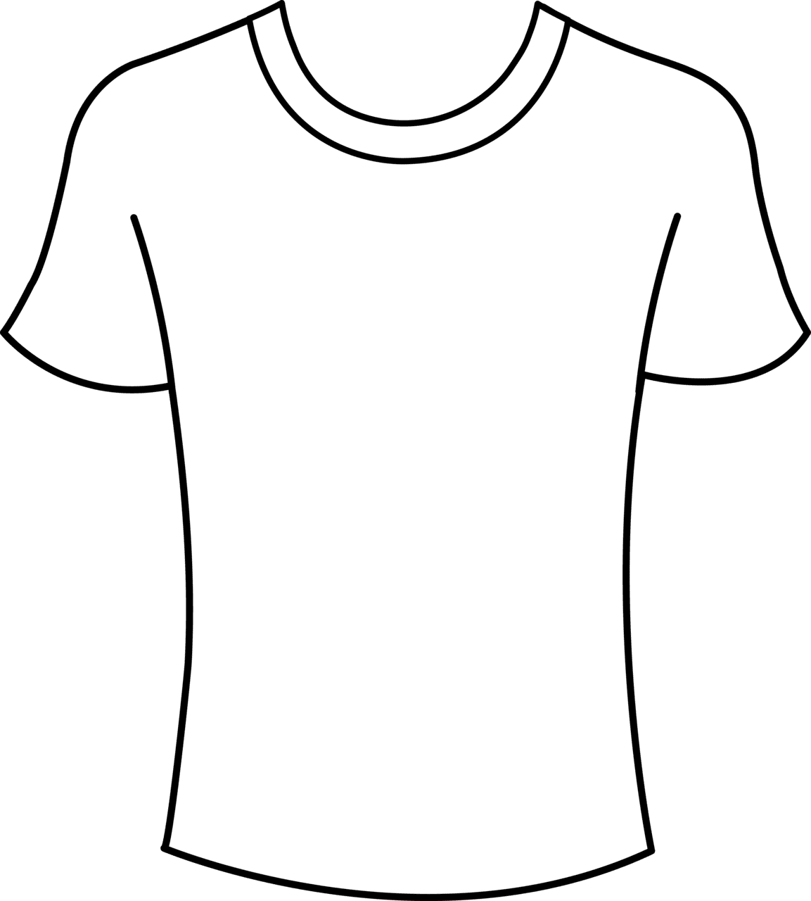 Shirt pin page clipart vector