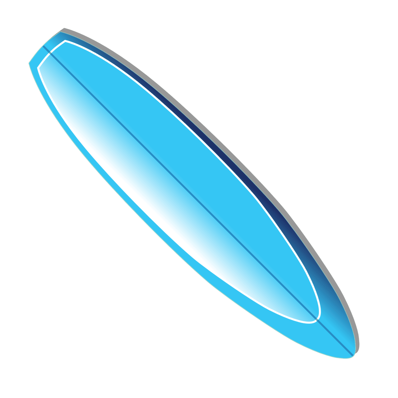 Surfboard surfing clipart vector