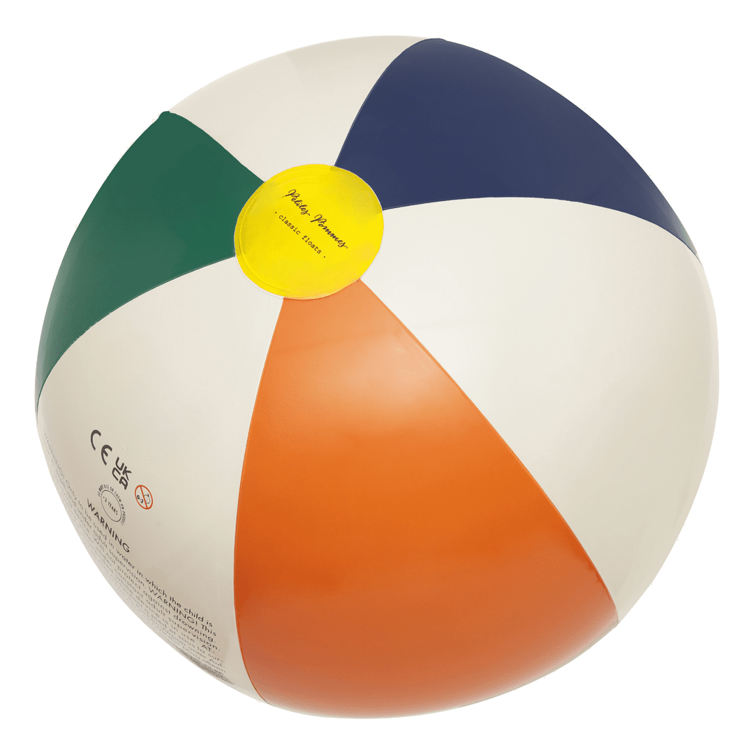 Otto beach ball tangerine cannes oxford clipart picture