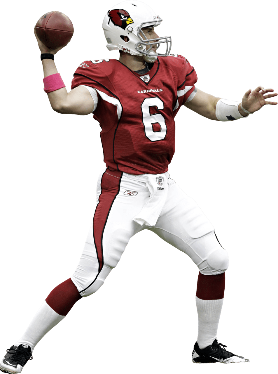 Sports american football player throwing ball clipart picture