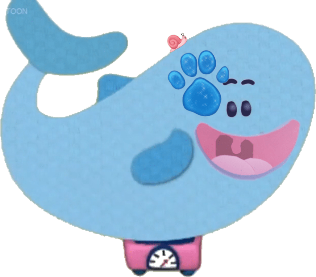 Bluesclues https item pimgs blues clues middle ibotxim whale clue hd vignettewikianocookienet thebluescluesencyclopedia images and you clipart