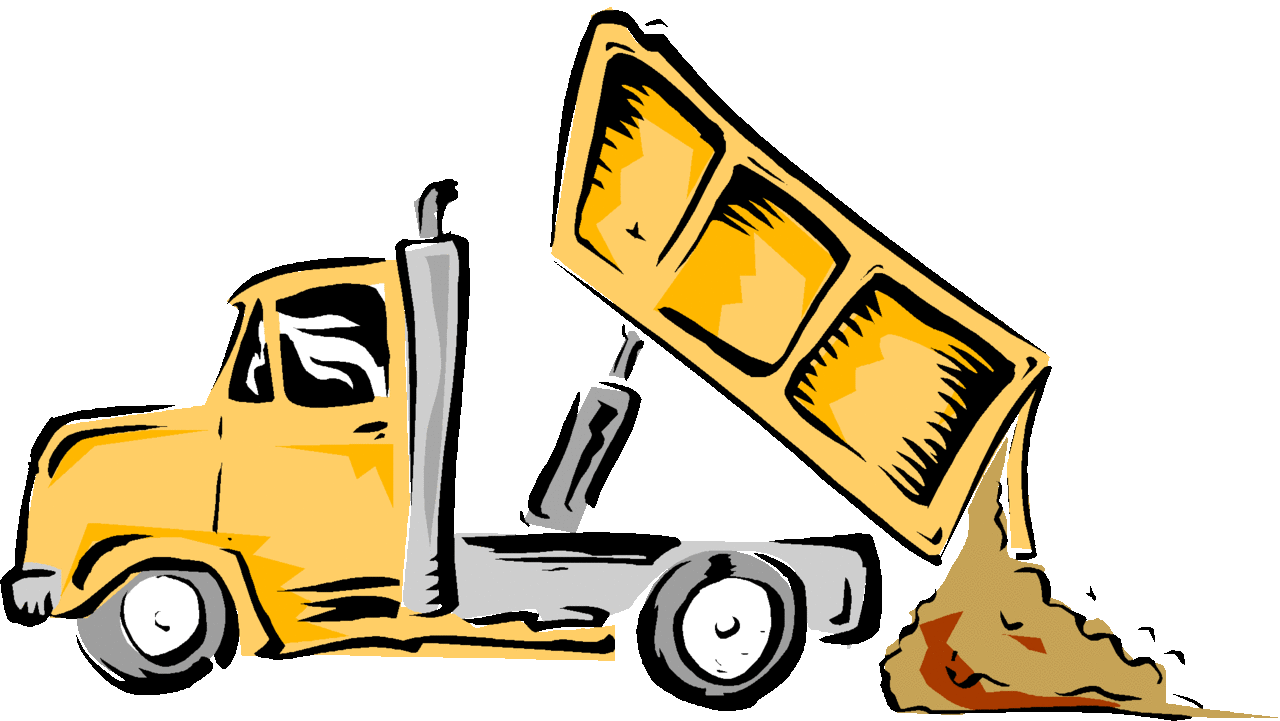 Tractor dump truck cartoon images cliparts clipart library