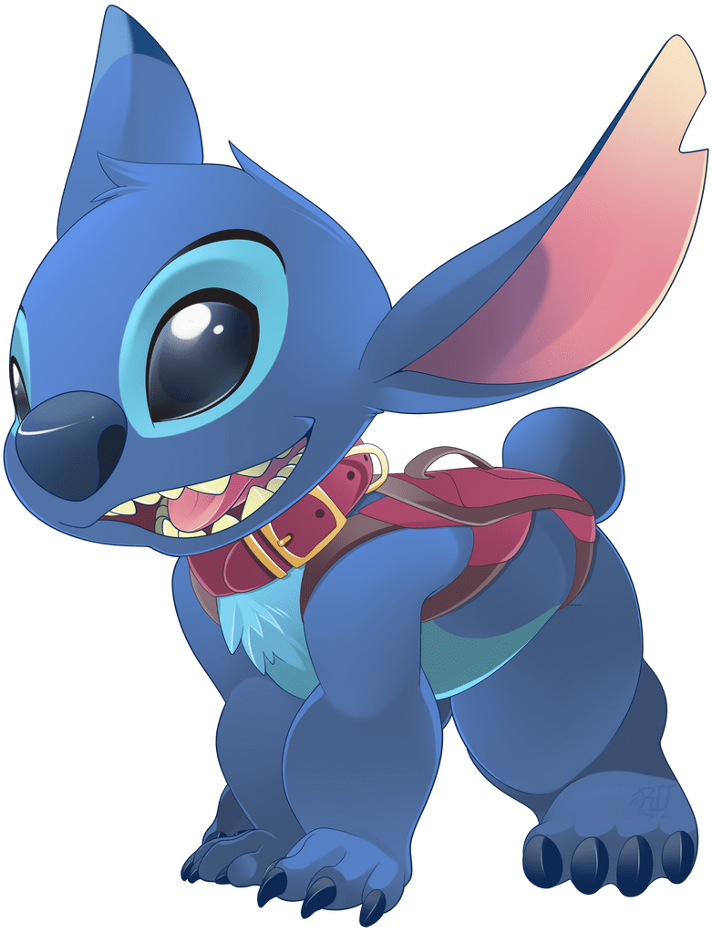 Stitch dog by phation deviantart clipart transparent