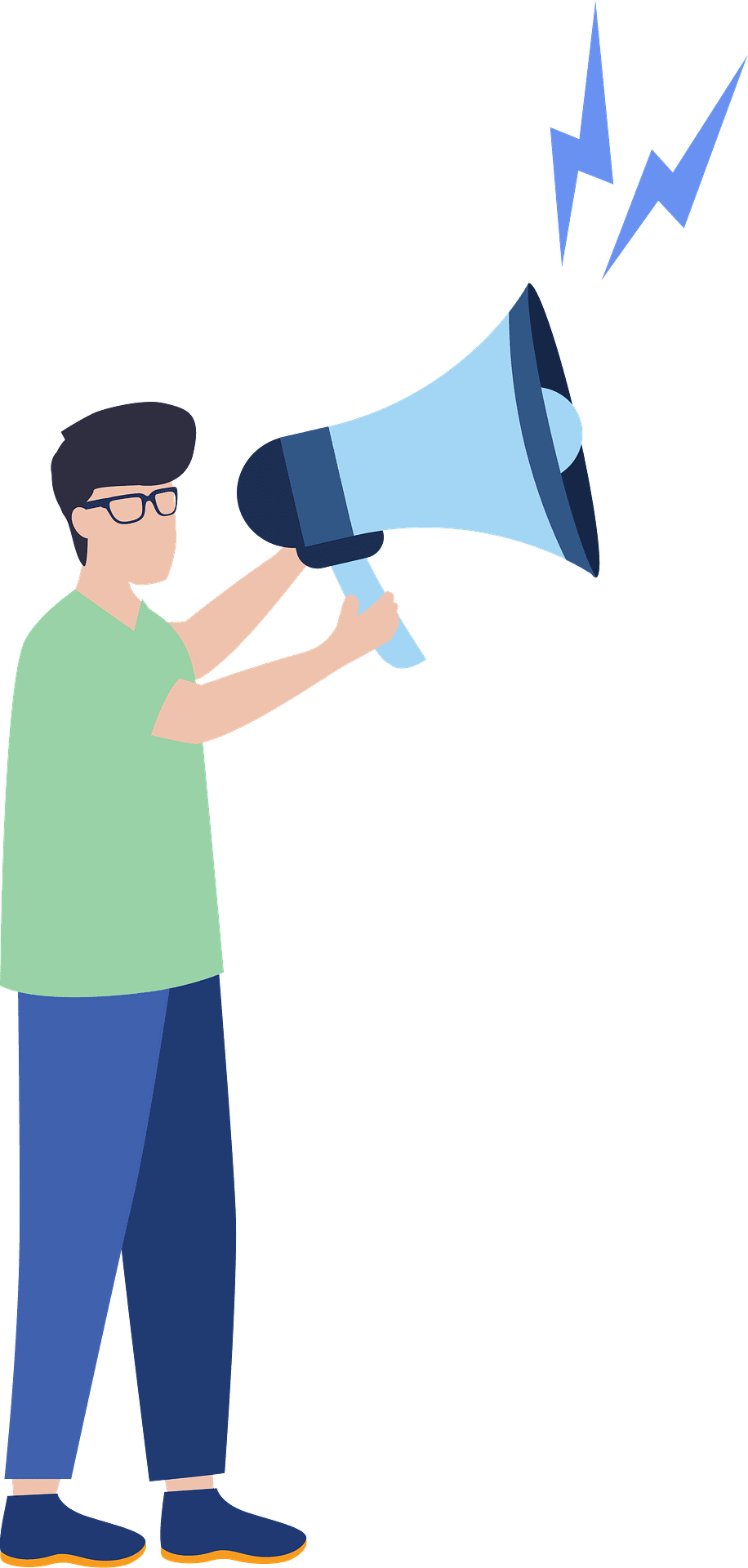 Megaphone background clipart play