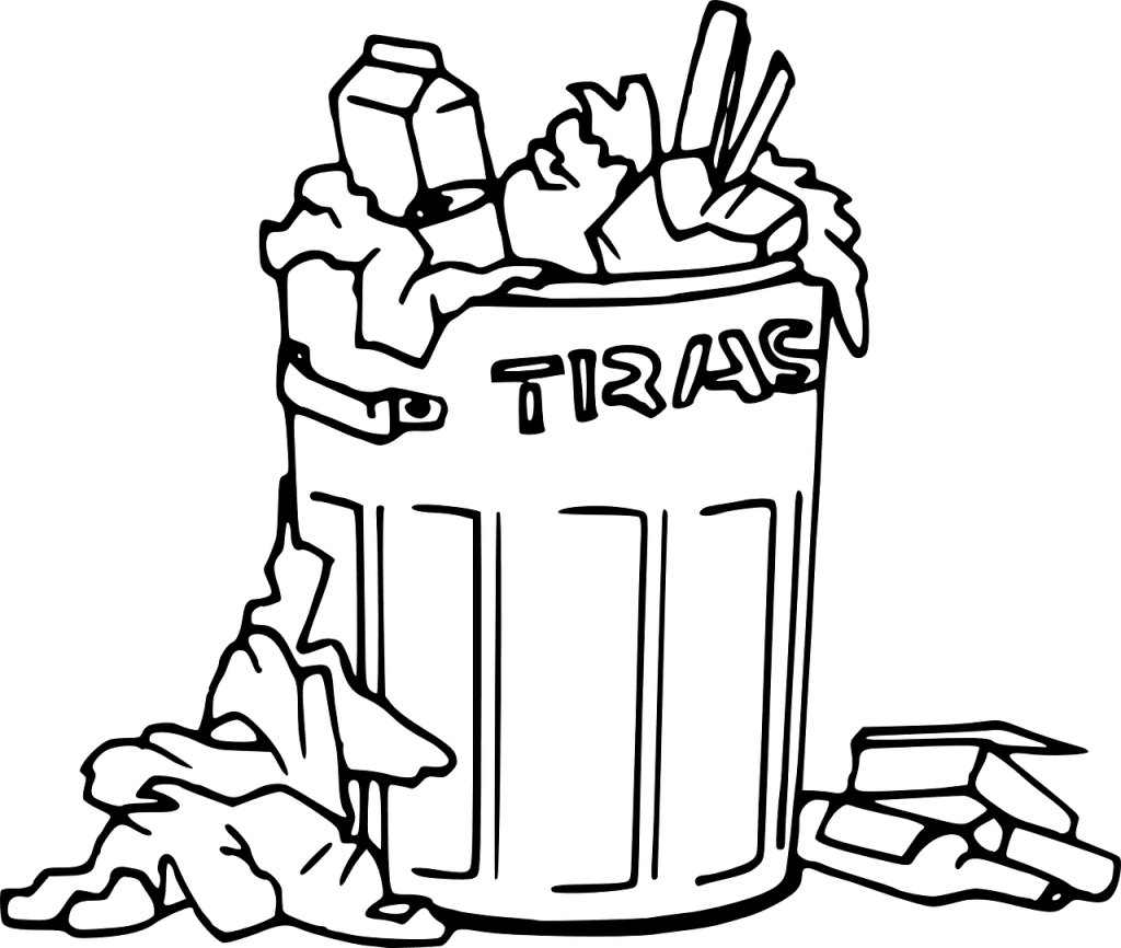 Trash can who empties the is saint bartholomew clipart photo