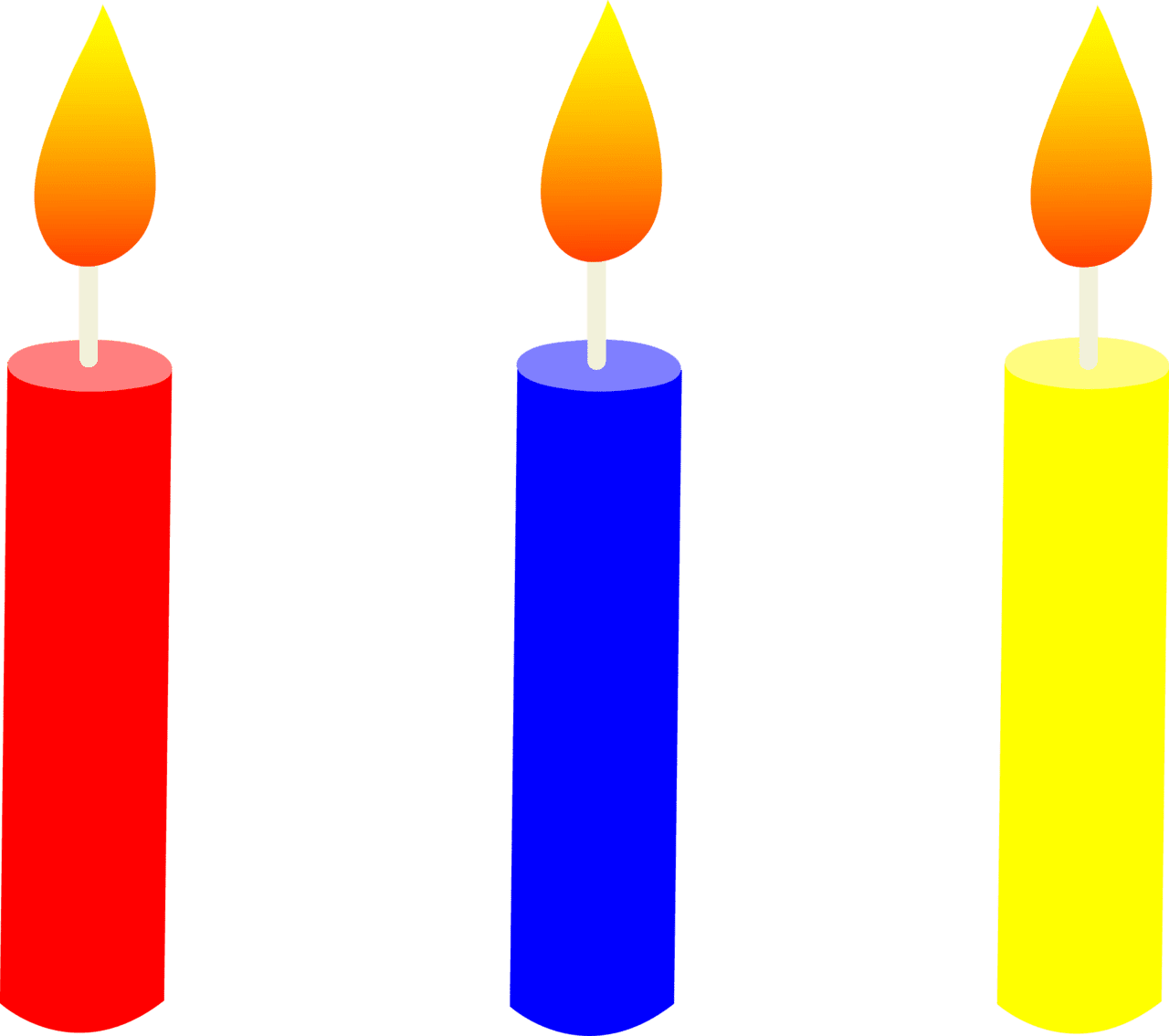 Candle pin page clipart clip art